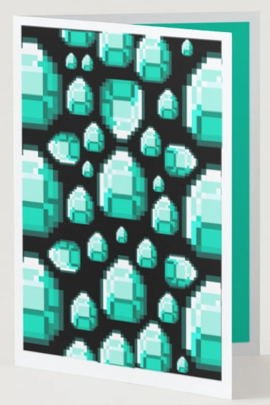 Minecraft Inspired Pattern