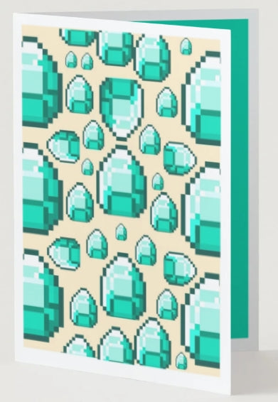 Minecraft Inspired Pattern
