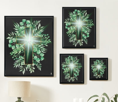 Artwork: Floral Cross