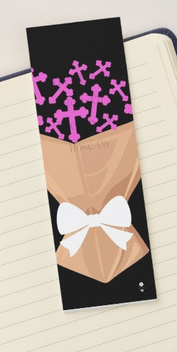 Bookmark: Cross Bouquet