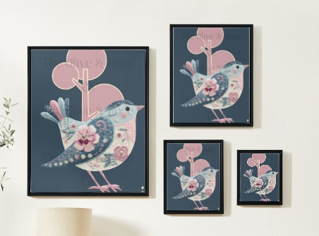 Artwork: Patchwork Songbird