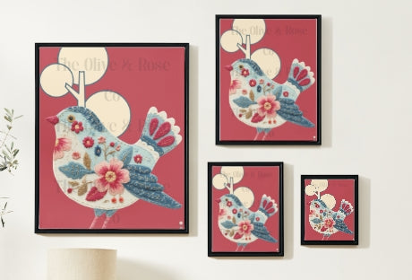 Artwork: Patchwork Songbird