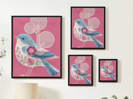 Artwork: Patchwork Songbird