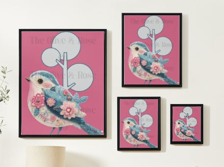 Artwork: Patchwork Songbird