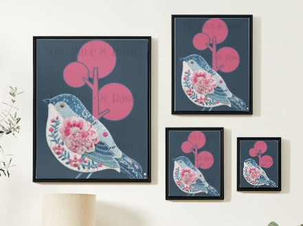 Artwork: Patchwork Songbird