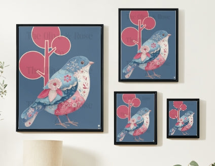 Artwork: Patchwork Songbird