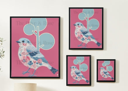 Artwork: Patchwork Songbird
