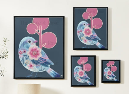 Artwork: Patchwork Songbird