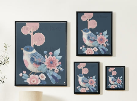 Artwork: Patchwork Songbird