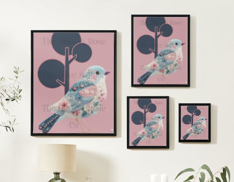 Artwork: Patchwork Songbird