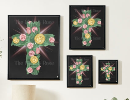 Artwork: Floral Cross
