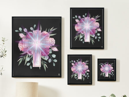 Artwork: Floral Cross