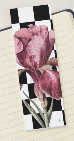 Bookmark: Floral Check