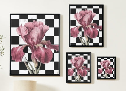 Artwork: Floral Check