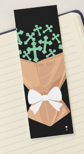 Bookmark: Cross Bouquet