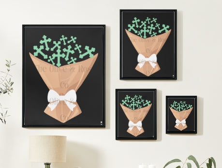 Artwork: Cross Bouquet