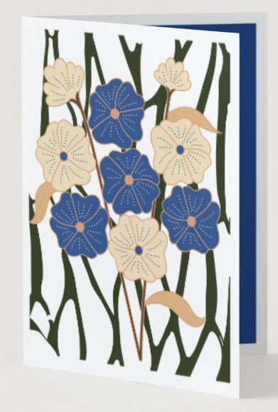 Brown Floral Pattern
