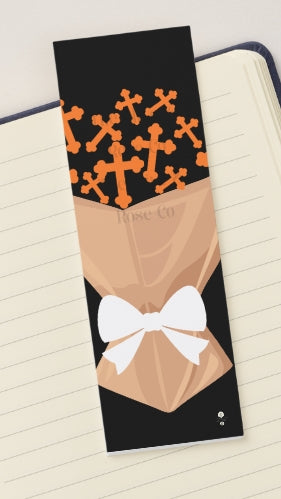 Bookmark: Cross Bouquet