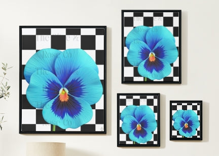 Artwork: Floral Check