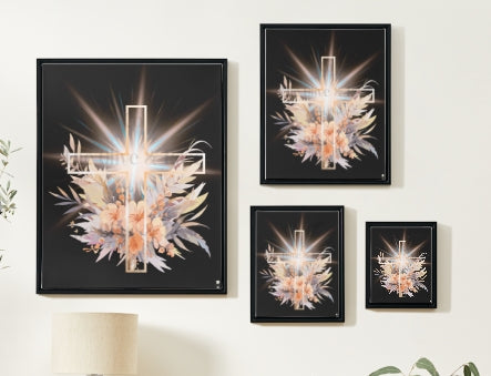 Artwork: Floral Cross