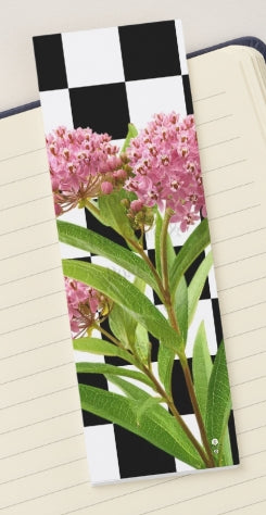 Bookmark: Floral Check