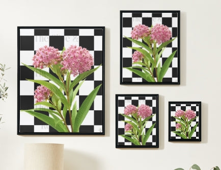 Artwork: Floral Check