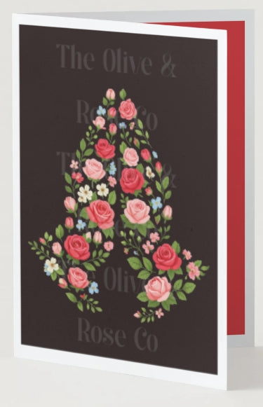 Praying Hands Floral