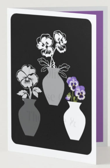 Vase: Pansy