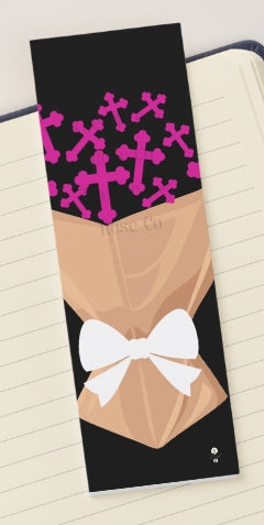 Bookmark: Cross Bouquet