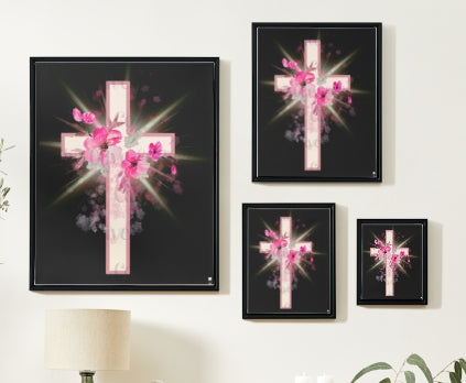 Artwork: Floral Cross