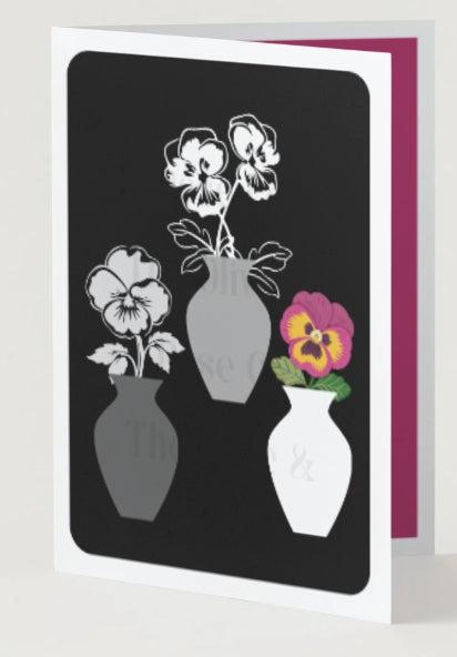Vase: Pansy