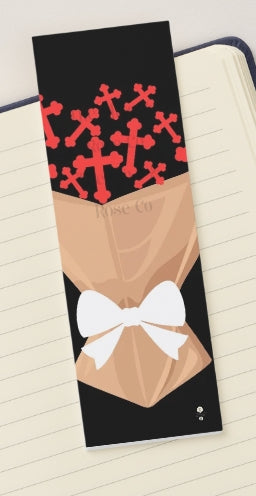Bookmark: Cross Bouquet