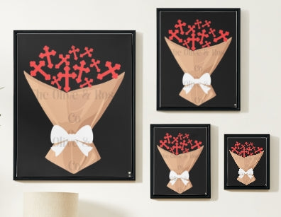 Artwork: Cross Bouquet