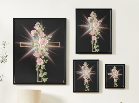 Artwork: Floral Cross