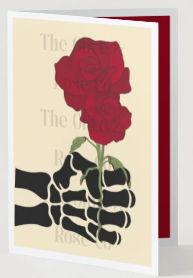 Skeleton Hand: A Flower for You
