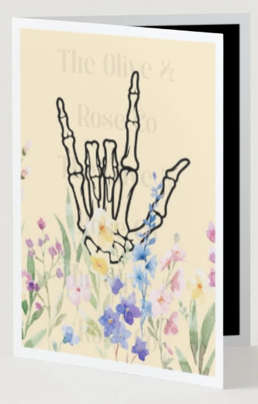 ASL: I Love You Floral