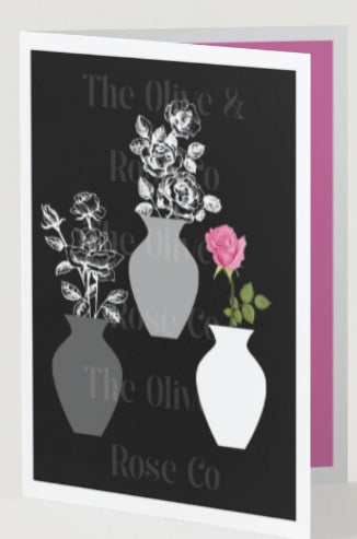 Vase: Rose