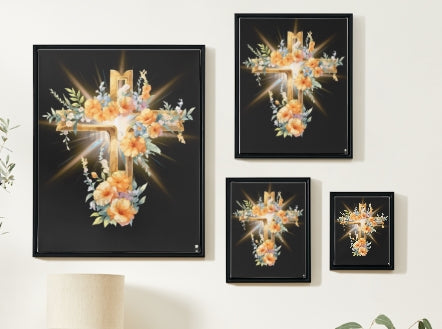 Artwork: Floral Cross