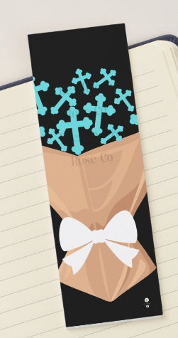 Bookmark: Cross Bouquet