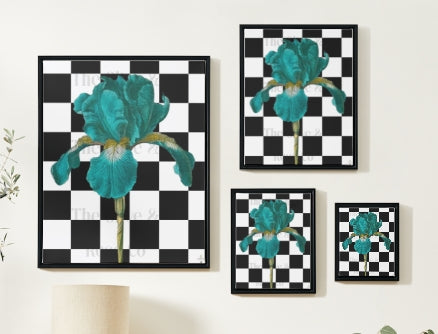 Artwork: Floral Check