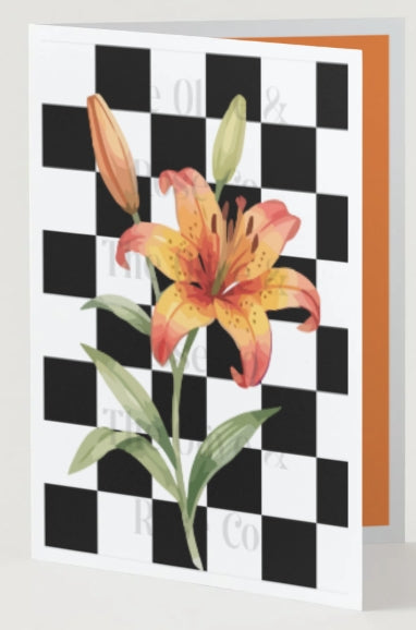 Floral Check