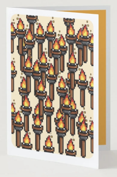 Minecraft Inspired Pattern