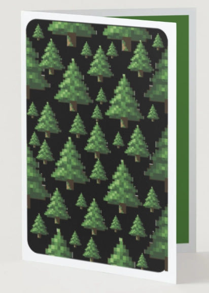 Minecraft Inspired Pattern
