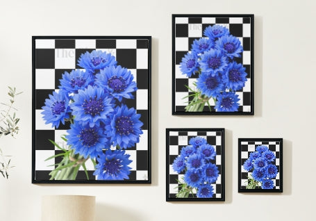 Artwork: Floral Check