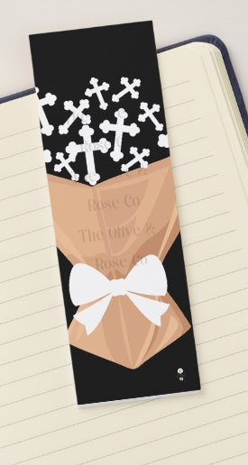 Bookmark: Cross Bouquet