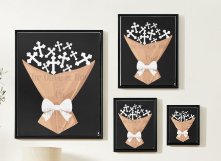 Artwork: Cross Bouquet