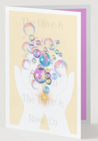 Hands Holding: Bubbles