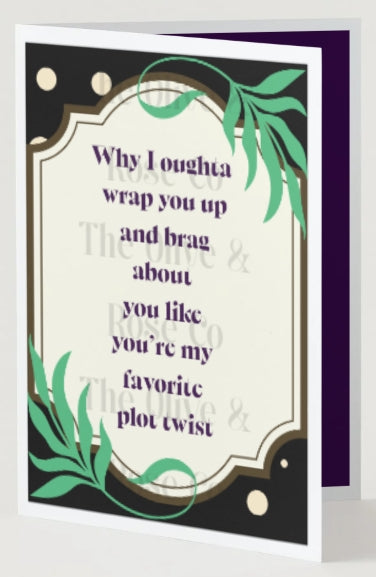 Why I Oughta...