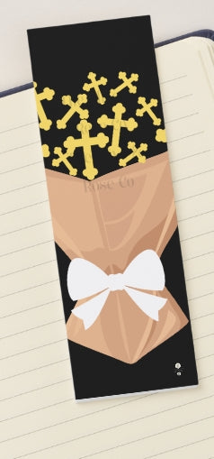 Bookmark: Cross Bouquet